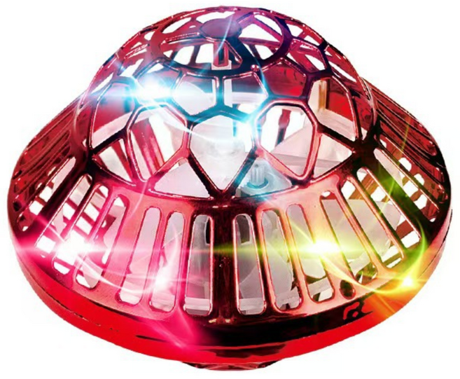 드론 부메랑 팽이드론 완구 플라잉 스피너 시크 플라잉 UFO 장난감 [KC안전인증제품], 레드, 1개