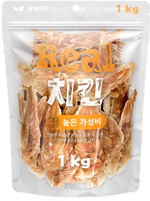 인네이처 리얼 치킨 사사미 1kg, 2개