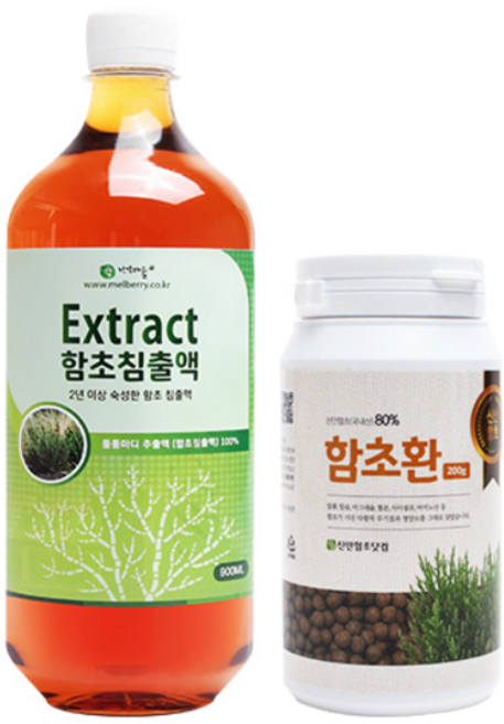 신안함초닷컴 2주 함초단기세트(함초발효액1병+함초환200g), 1세트