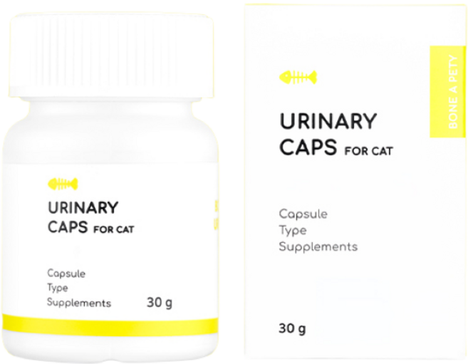 본아페티 고양이 캡슐 기능성 영양제, 60정, 유리너리+결석, 1개