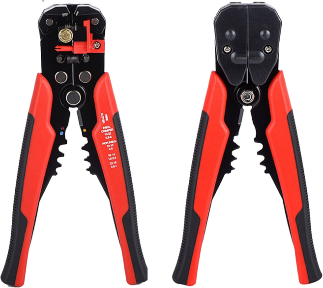 JEKYU 터미널 단자 압착기탈피 팔피 스트리퍼 배선 전선컷팅 피복 제거 절단 커넥터, 1개