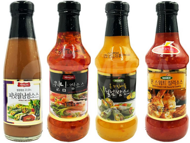 하이몬 피넛 + 월남 + 파인 + 칠리, 230g, 4개