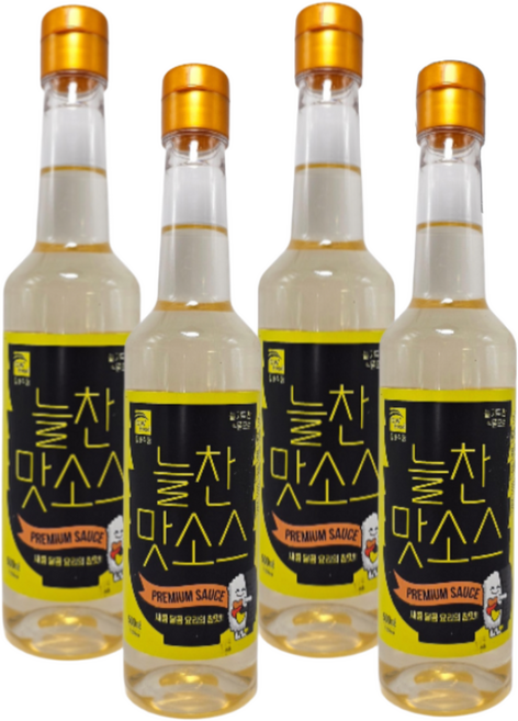 동원 늘찬맛소스 만능초 계절냉국 겉절이 김밥 초밥 회무침 피클, 4개, 500ml