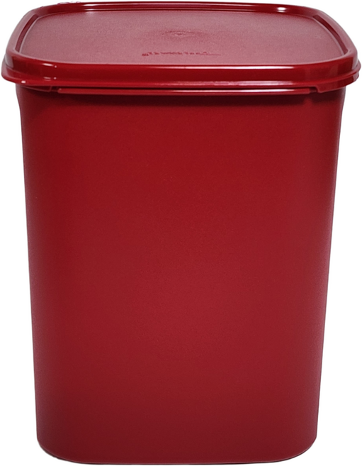타파웨어 사각 김치통 4번 5.5L (264), 다크레드, 1개