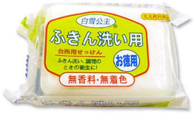 백설공주 행주 빨래 세탁 비누, 150g, 10개