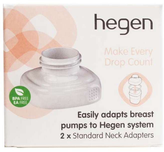 헤겐 어댑터 신생아 유축기 호환 뚜껑 스텐다드형, 화이트, 1개