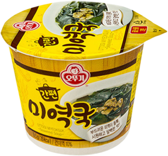 오뚜기 간편 미역국 컵국, 9.5g, 15개