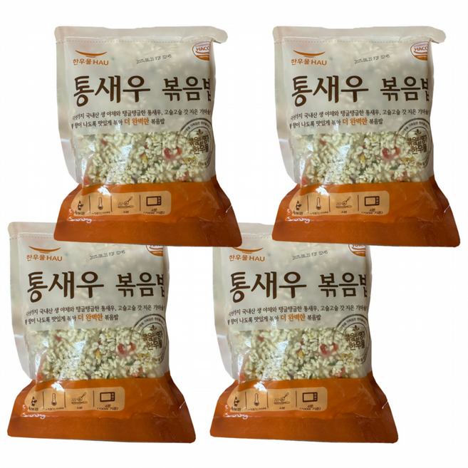 코스트코 한우물 통새우볶음밥, 300g, 4개