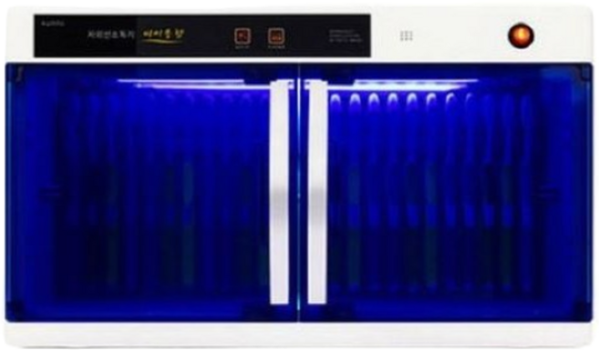 금호 KD-8100 자외선 단체용 칫솔살균기 칫솔소독기 건조기 24인용