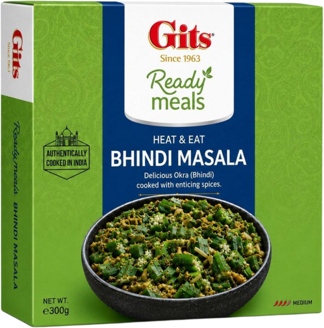 Gits 빈디마살라 Bhindi Masala, 1개, 300g