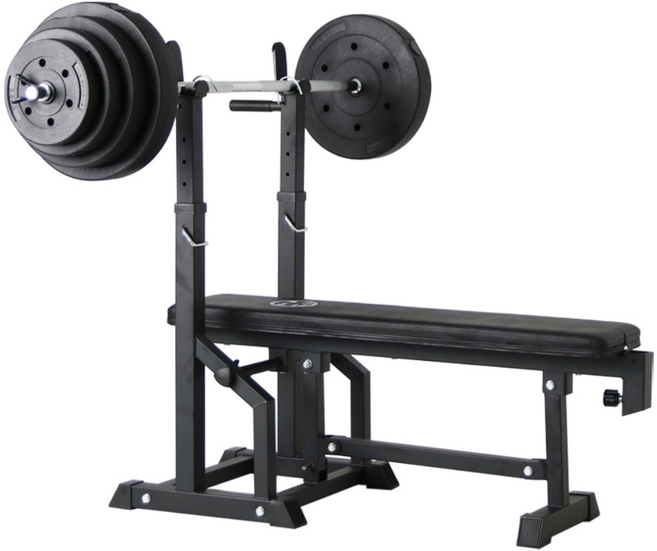 더스포츠 pro 멀티 벤치프레스 스톤/디핑원판10~90kg세트 플랫 인클라인 가정용 접이식 다기능, 스톤원판 10kg세트, 추가상품없음