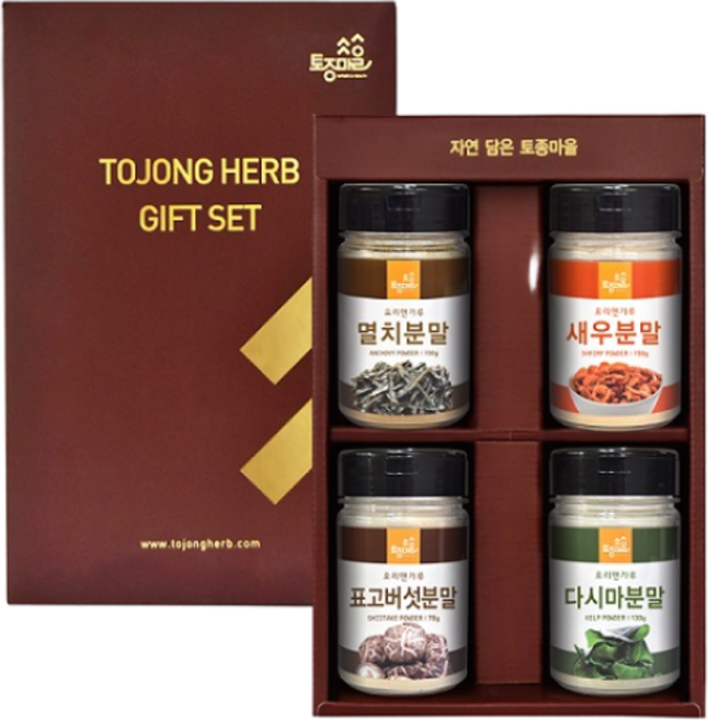 [토종마을] 요리앤가루 선물세트(D), 1개