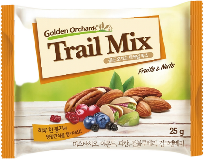 골든오차드 트레일믹스 25g 견과류 믹스넛 코스트코, 20개
