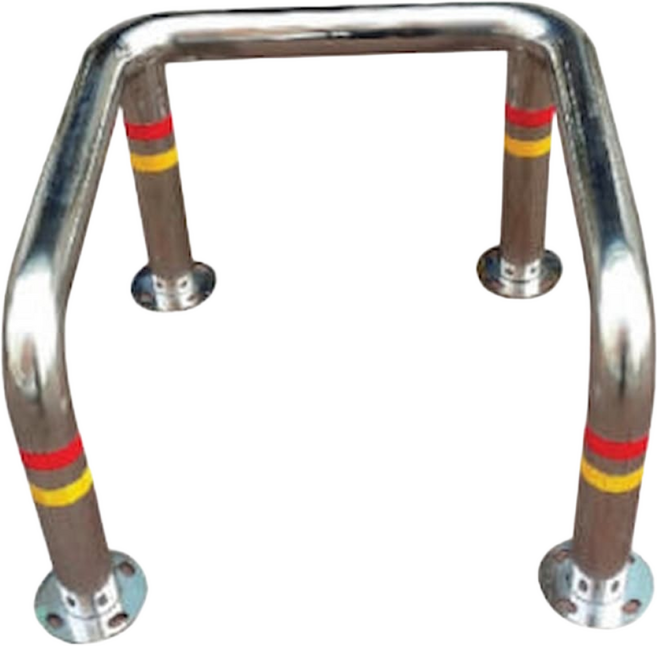 스텐 ㄷ자형 코너가드 볼라드(다리4개), 1개