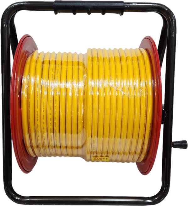 전선릴 차단기형 2.5SQ 50호(약47m) 릴선 리드선 연장선 전기선 캠핑용 작업선, 1개