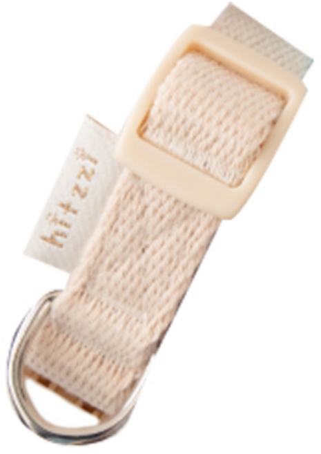 힛찌 초경량 강아지 목줄, 네츄럴베이지, 1개