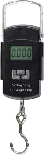 이지웨이 디지털 핸디저울, 블랙, AG_9064, 50kg
