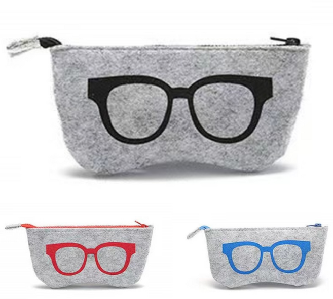 펠티그 가벼운 휴대용 선글라스 파우치 휴대용 안경 파우치 (3종 1세트)