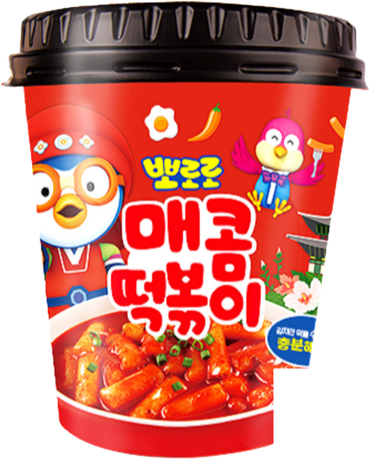 뽀로로 매콤 떡볶이, 120g, 16개