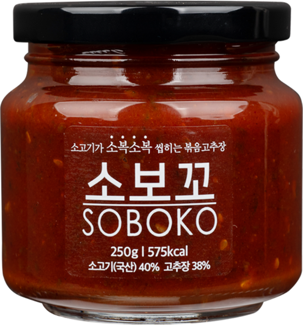 소보꼬 한우 볶음고추장, 250g, 1개