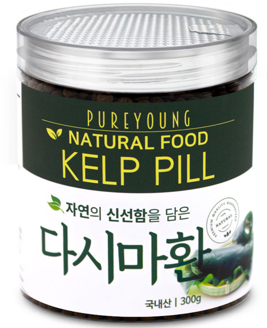퓨어영 국산 다시마환 300g두달분 약5000정, 300g, 1개