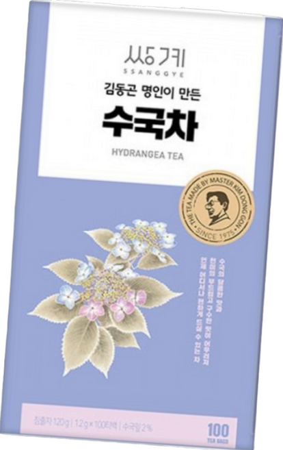 쌍계 수국차 200T(100T x 2개), 상세페이지 참조, 상세페이지 참조, 1개