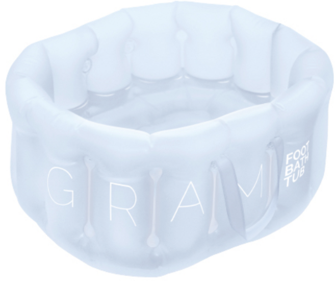 에프쓰리시스템즈 그램 풋스파 튜브형 족욕 욕조, 1개