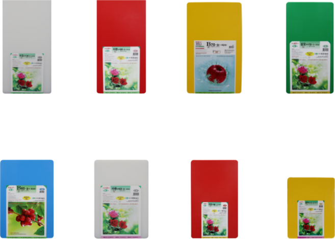 미진업소용도마, 흰색