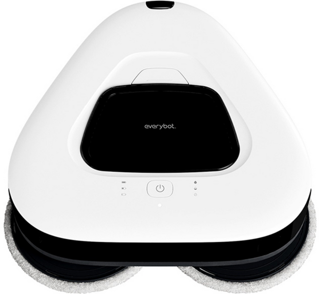 에브리봇 쓰리스핀 PLUS 로봇청소기, TS350, 블랙 + 화이트