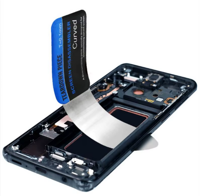틈새 스마트폰 조립 오프너 수리공구 키트 자가수리 휴대폰 도매상가 셀프수리 분해, 2개