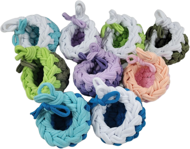 포치 은신처 소동물용품 숨숨집, 1개, 블루+화이트 포치 소