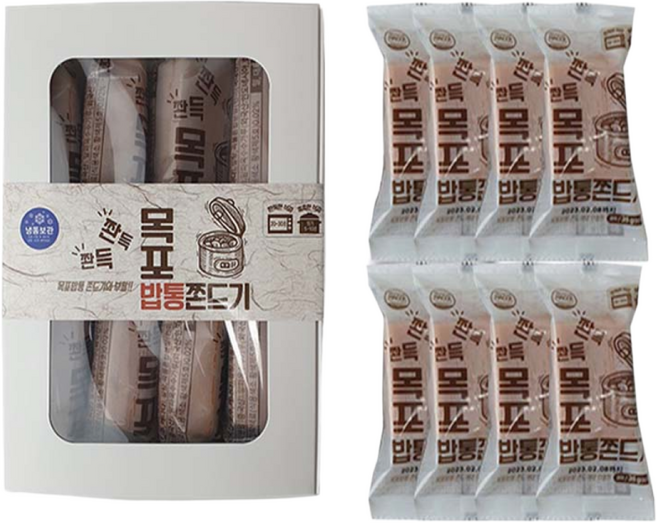 쫜득 쫜득 목포 밥통쫀드기 목포쫀디기, 35g, 8개