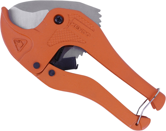 KENDO PVC 라쳇 캇타 50312CO 물고기형(42MM ) 배관 호스, 1개