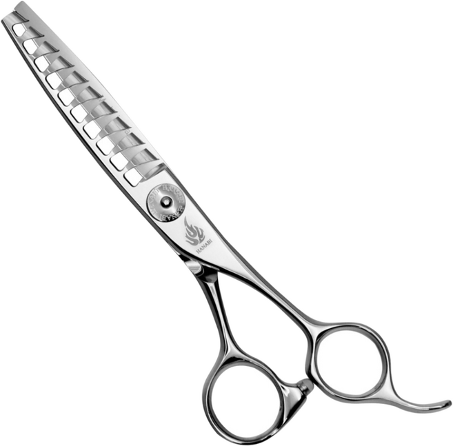 하나비 YM7-1045 틴닝 가위 요술(텐텐) 가위, 1개