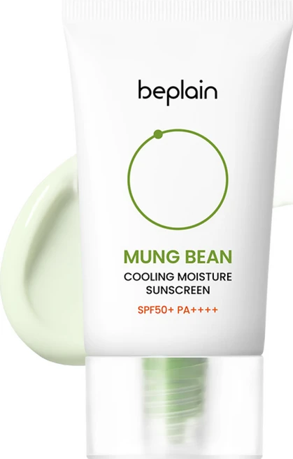 녹두 쿨링 수분 선크림 50ml, 1개 - 쿠팡