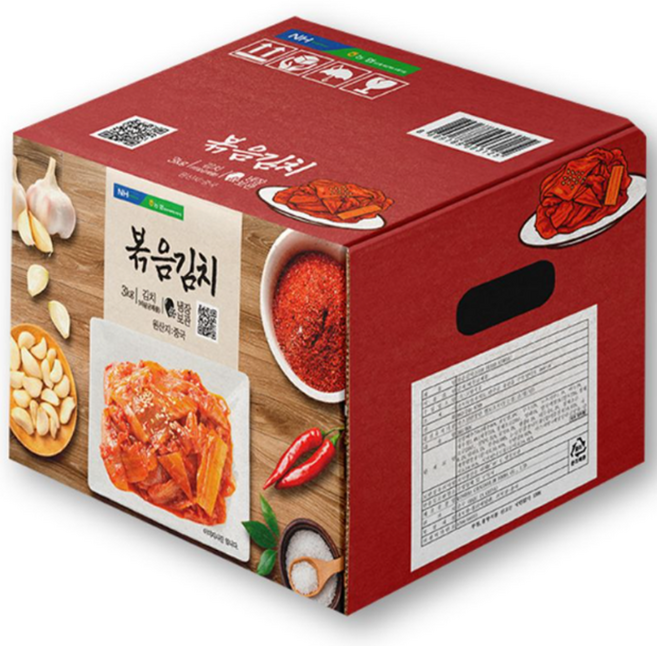 고향 아삭하고 고소한 볶음김치, 1개, 3kg
