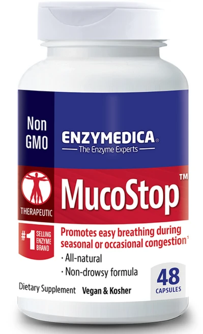 엔자이메디카 무코스탑 캡슐, 48정, 1개 - 쿠팡