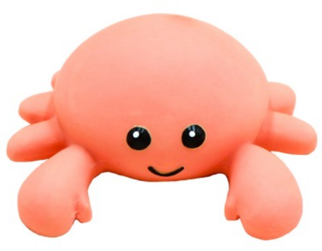 Karlie 강아지 장난감, 라텍스 꽃게, 1개