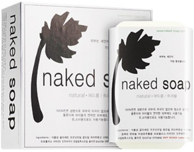 클렌징비누 천연유래성분 100% 네이키드솝 유황비누 숯비누, 1세트, option 3. 유황솝 4개 + 거품망 4개