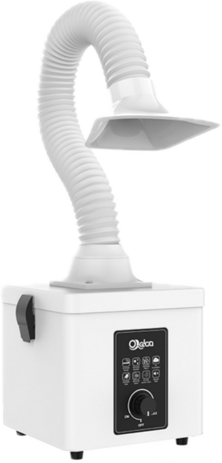 솔더세이프 산업용 남땜 연기 흡입기 집진기 용접 인두 납 정화기 실납 배기, 45W 커버 포함, 미포함