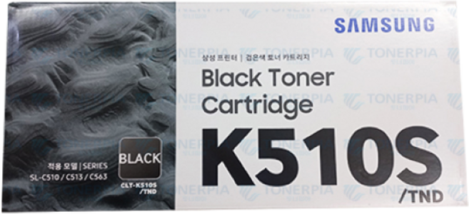 삼성 정품토너 CLT-K510S SL-C513 C513W C563W C563FW, 정품 CLT-K510S 검정-Black, 1개