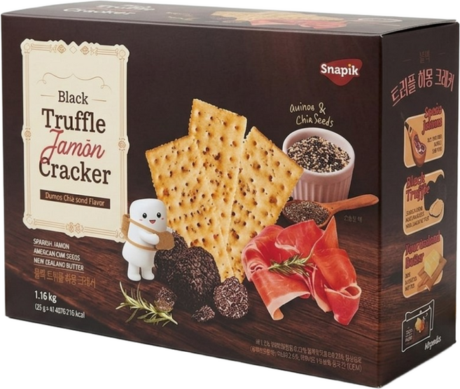 Snapik 트러플 크래커 1.16kg, 29g, 40개