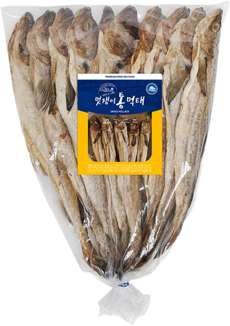 장수왕 멋쟁이 통먹태 8통(42-45cm) 소자 10마리 1.2kg내외 중부시장도매, 1개, 1개