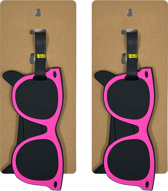 스톤베어 여행용 캐리어 네임택 2개 세트 세계 여행 컨셉