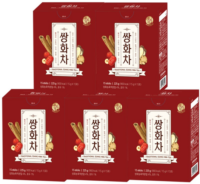 송원 쌍화차, 15g, 15개입, 5개