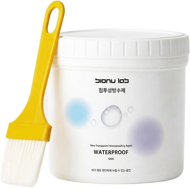 비오누랩 프리미엄 침투형 투명 방수제, 1개, 500g, 투명A