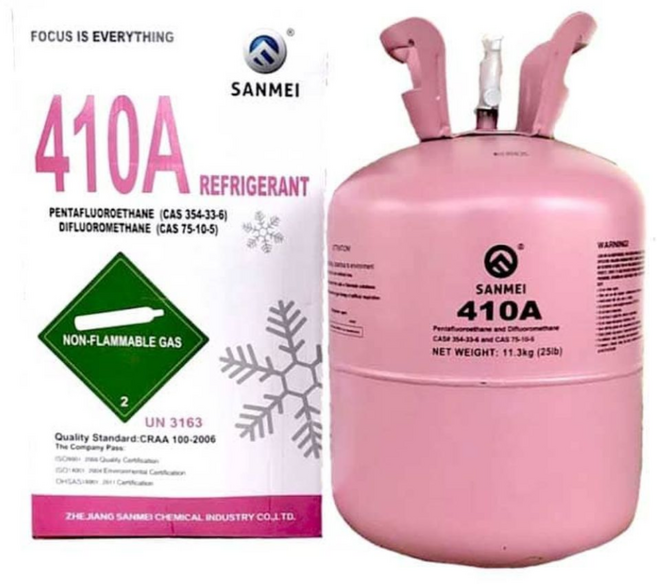 R410A 10kg 에어컨 냉매가스 가정용 상업용 산메이 정품 동성화인텍, 1개