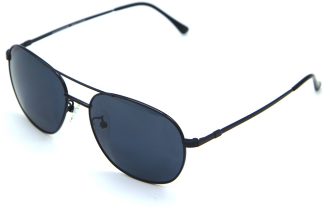 국내생산 대한민국 공군납품 조종사용 선글라스, 02_사각스모크블랙