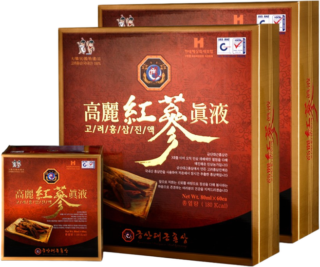 금산에서 직접 만든 순수 홍삼 100% 진한 홍삼액 고려홍삼진액 80mL*60포, 60포, 1개