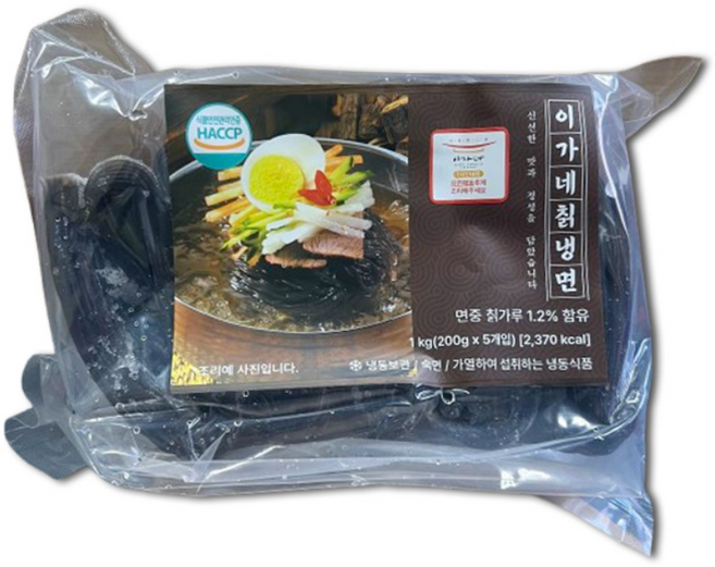 이가네 칡냉면 1kg (200gx5개입), 1개